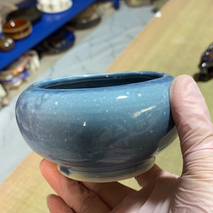 瓷片七厂窑变香炉笔洗花盆