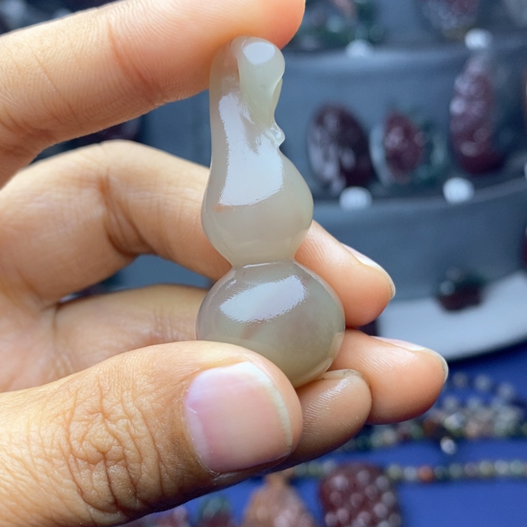 玛瑙/玉髓吊坠(不含链)未镶嵌