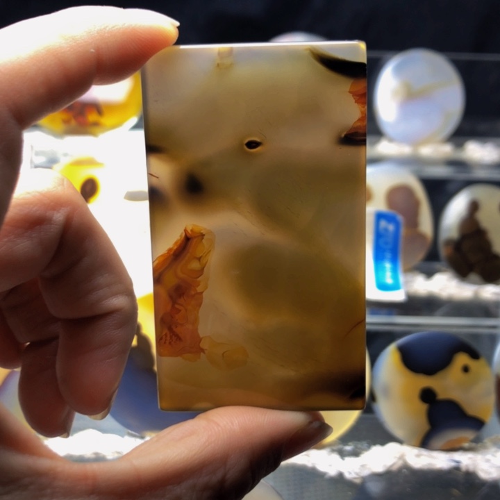 合金玛瑙/玉髓珠宝奇石171