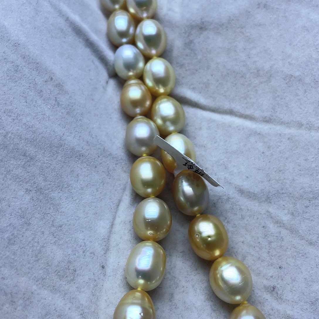 海水珍珠颈饰银S925镶嵌