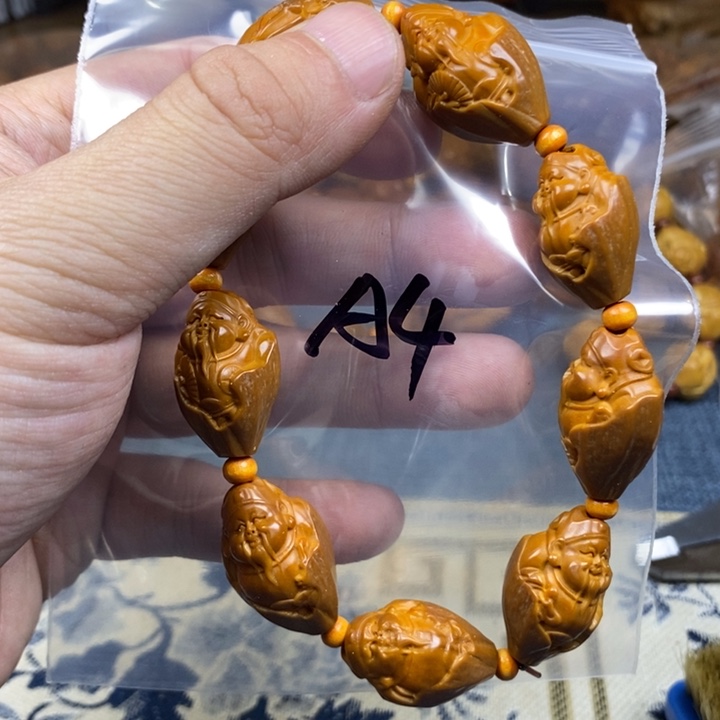 橄榄核手串/手链橄榄核雕工艺手串