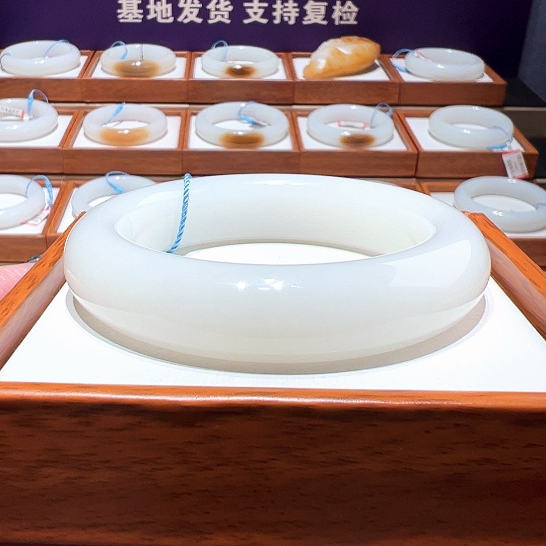 和田玉手镯 57 58未镶嵌