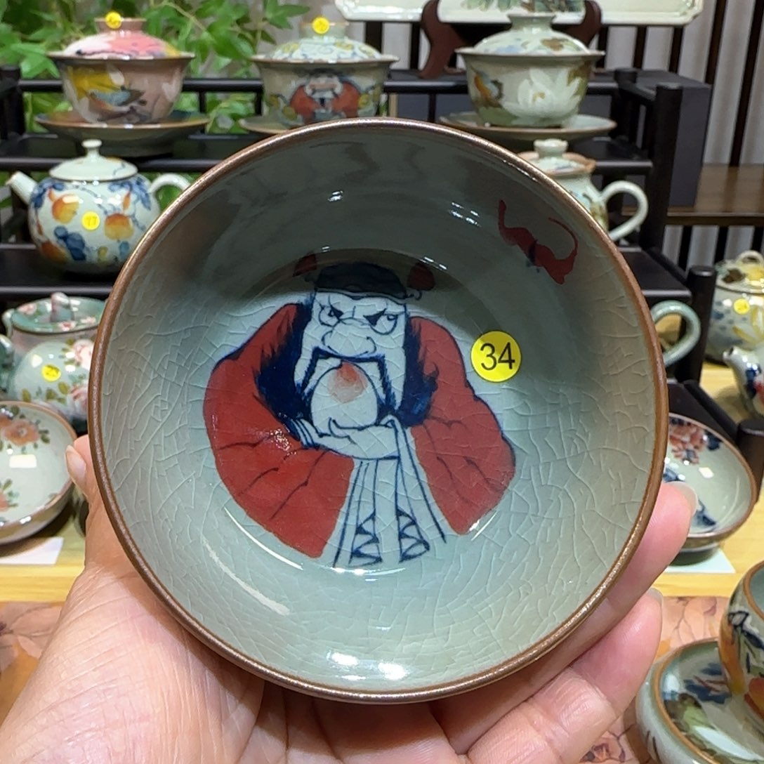 景德镇陶瓷手绘茶具