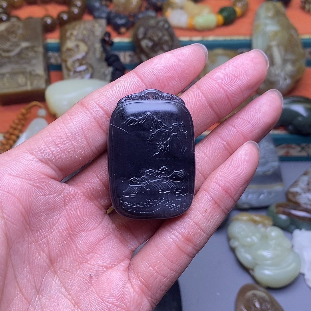 和田玉颈饰未镶嵌9****李