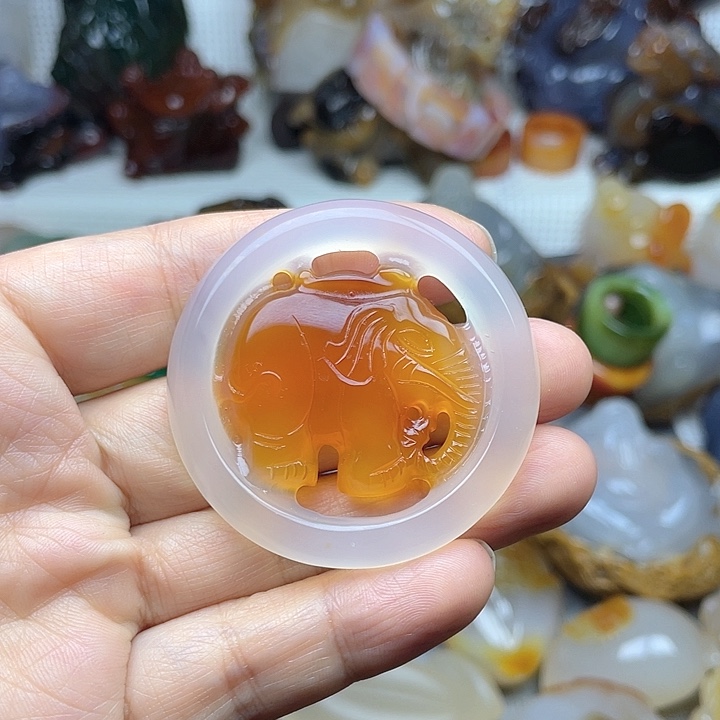 玛瑙/玉髓饰品未镶嵌