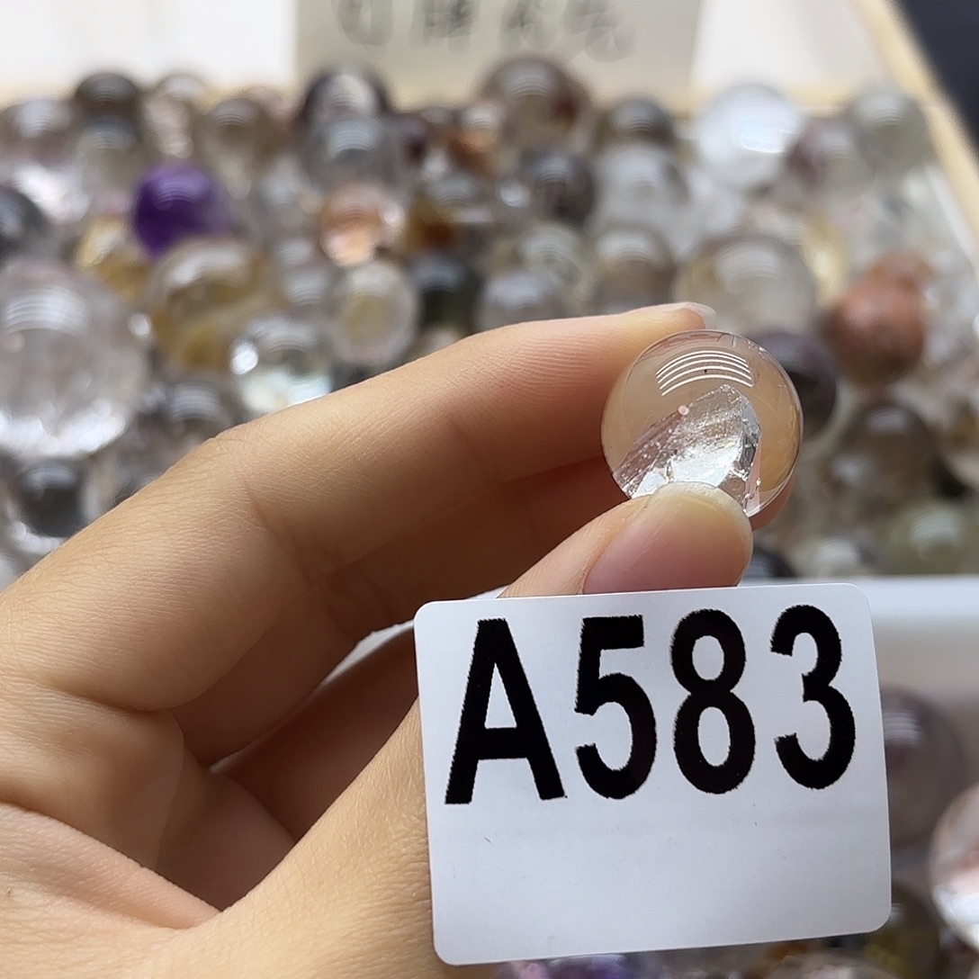 用***1未镶嵌水晶珠宝半成品583