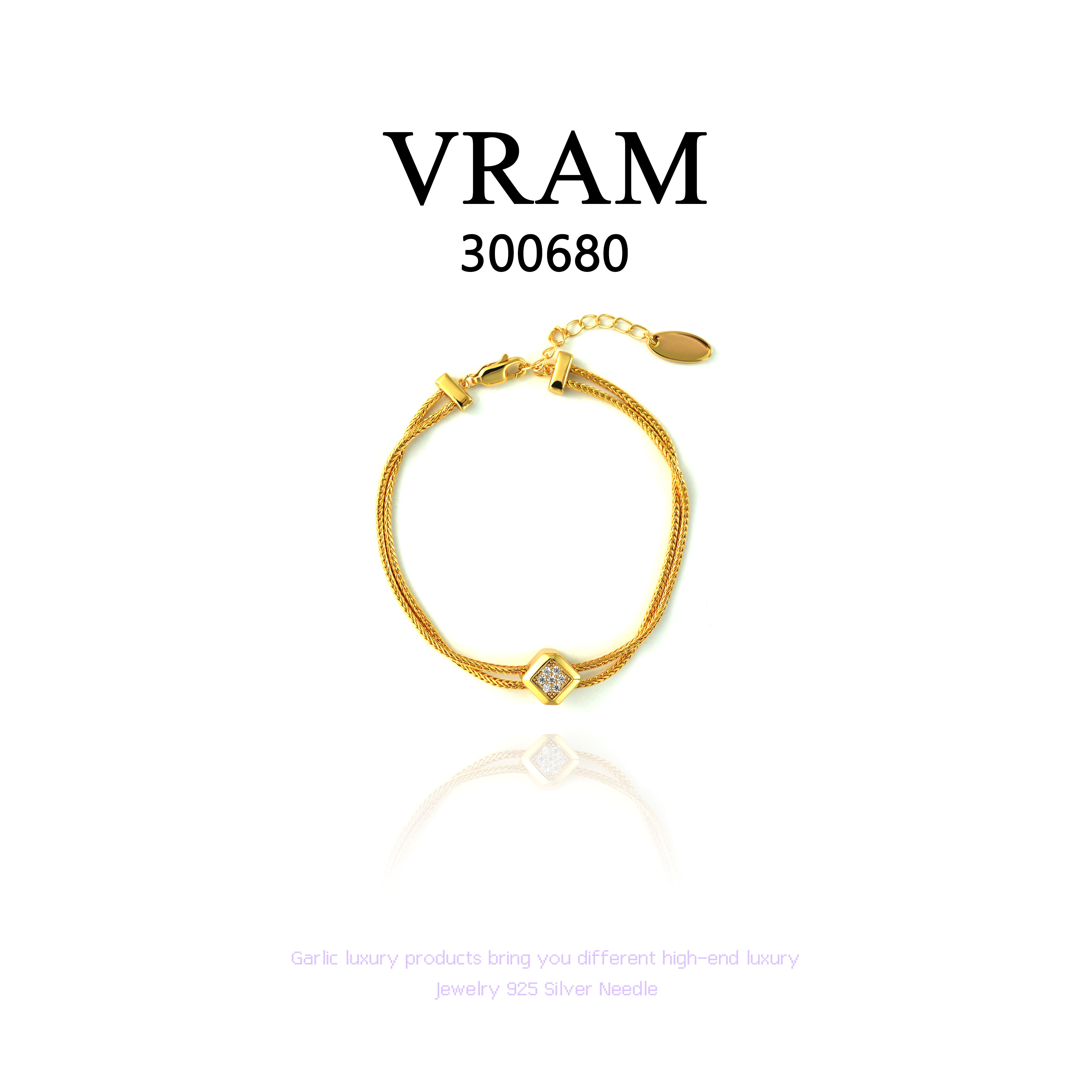 铜合金手链 VRAM手链~300680（15+3cm）