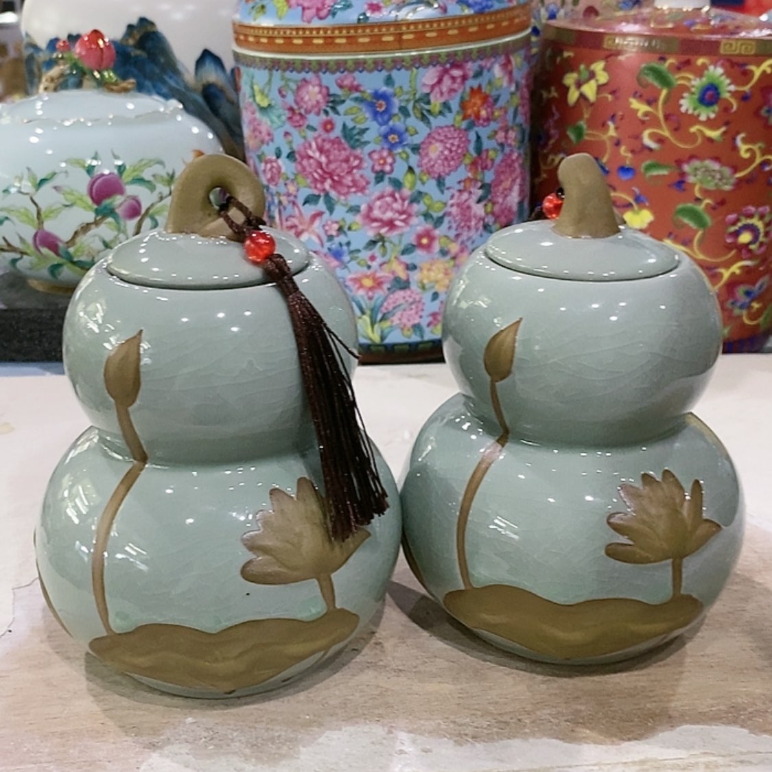 【闪购商品】罐陶瓷茶叶罐密封罐