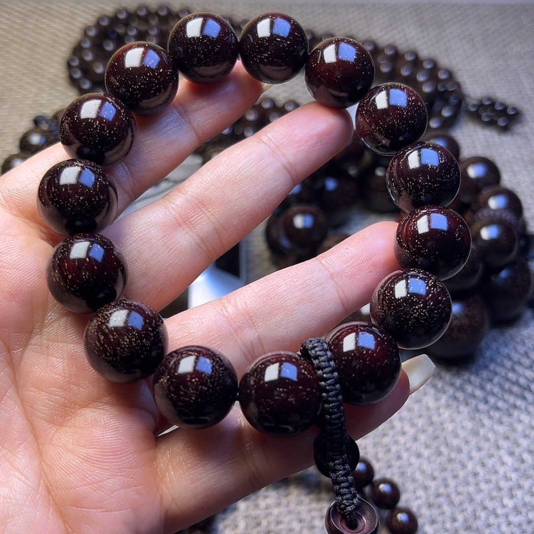 檀香紫檀（小叶紫檀）1.5 15颗满星