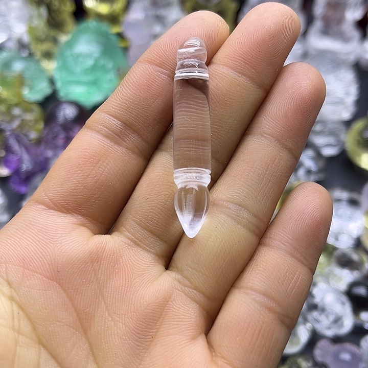 水晶摆件未镶嵌吊坠