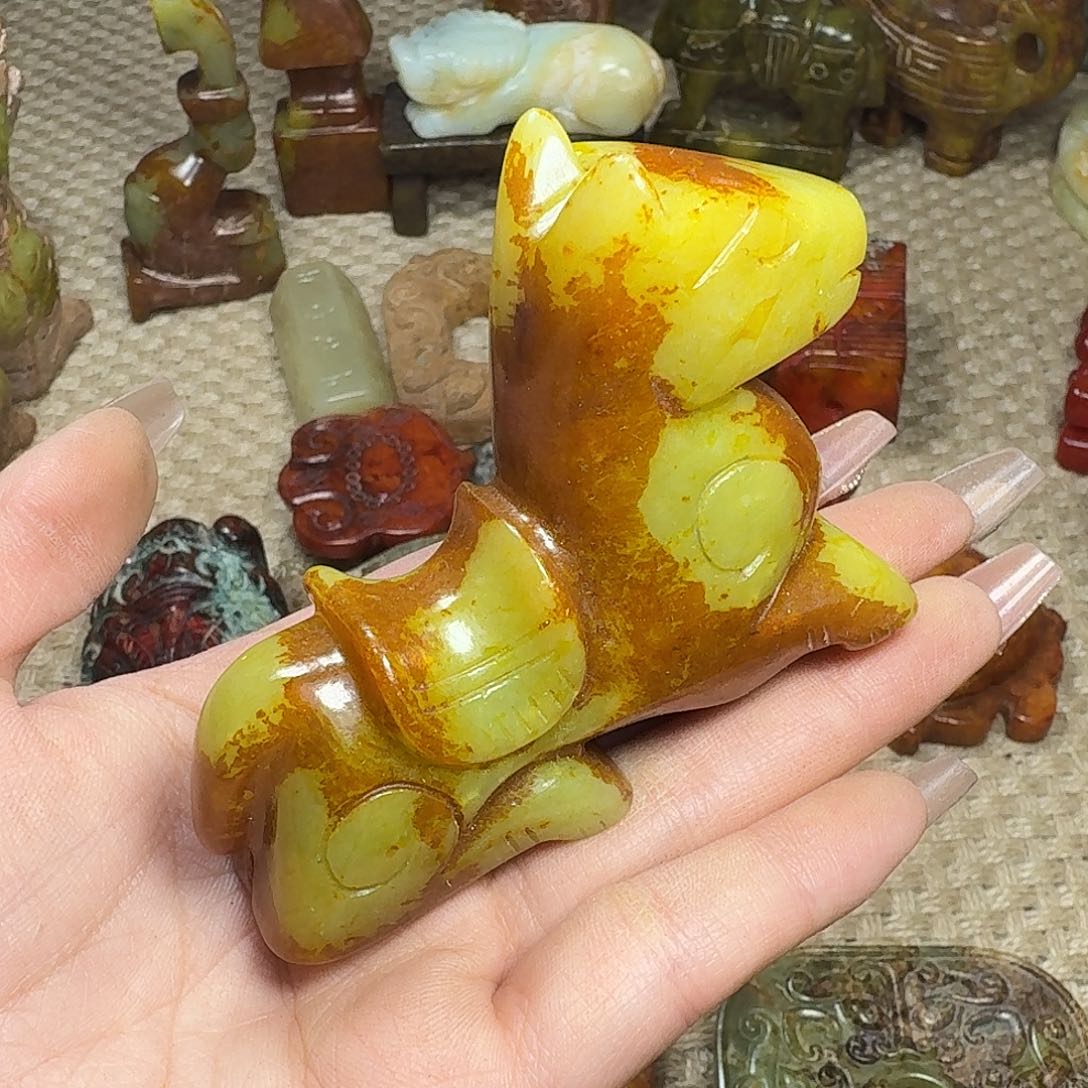 白玉菩提吊坠挂件