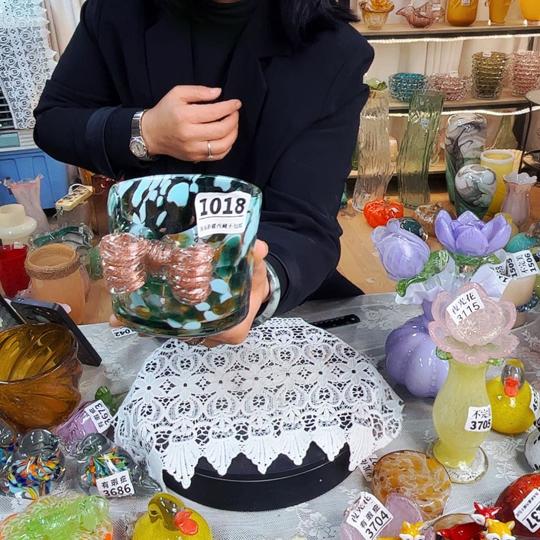 1018 家悦美居琉璃摆件