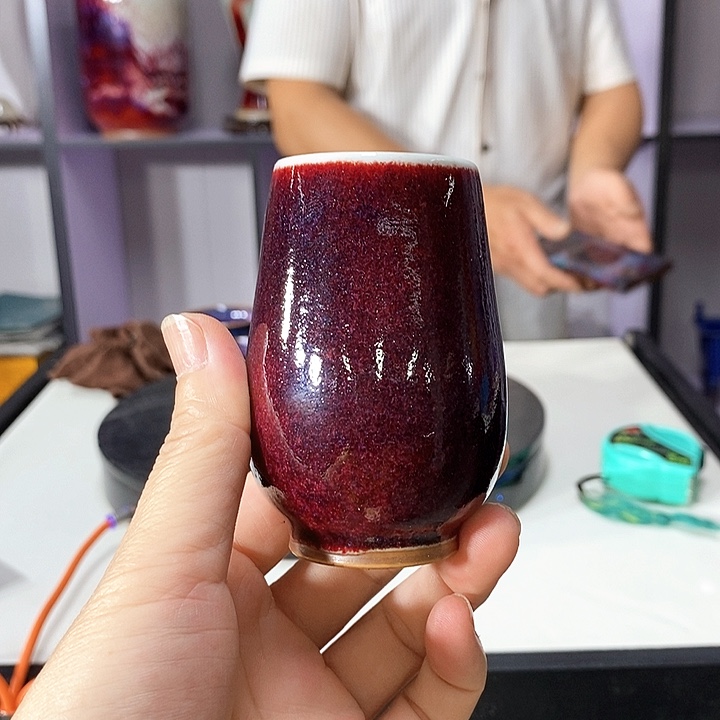 瓶中国神垕精品钧瓷