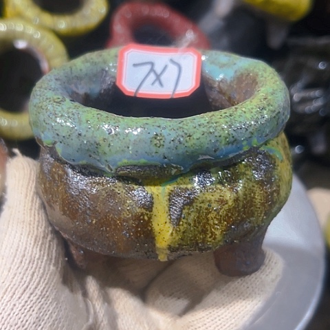 粗陶花盆手工花盆制作