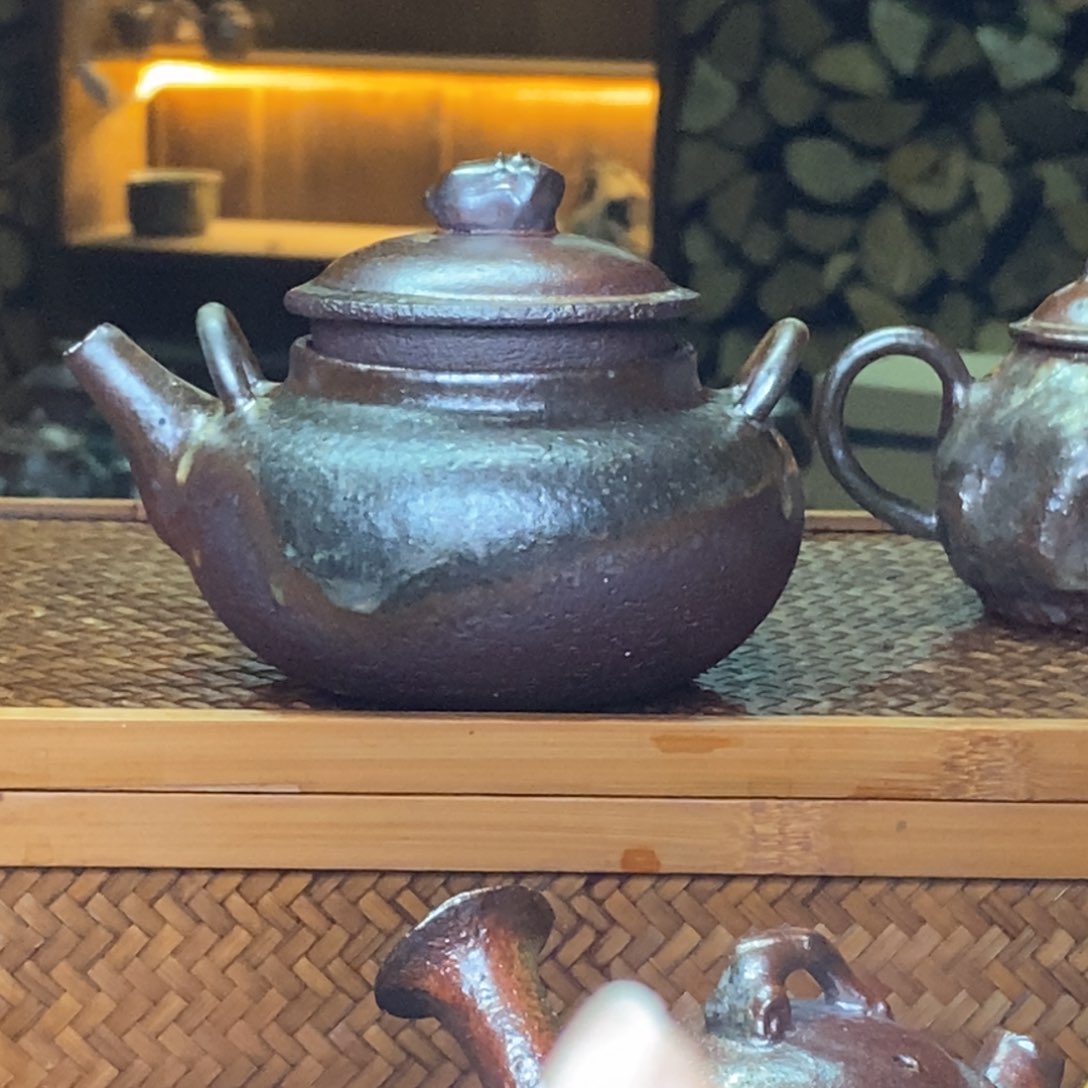 紫砂柴烧紫砂茶具