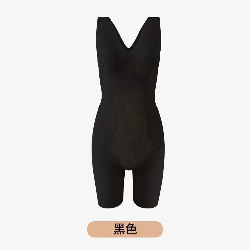 无痕连体收腹束腰塑身连体衣提臀薄款塑形瘦身美体塑身衣
