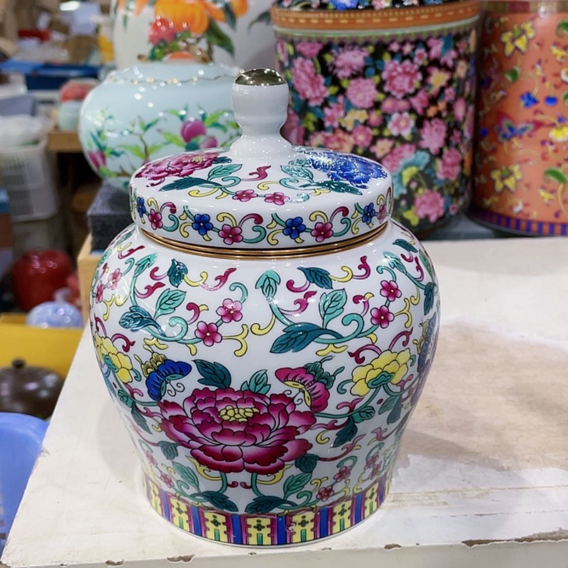 【闪购商品】罐陶瓷茶叶罐密封罐