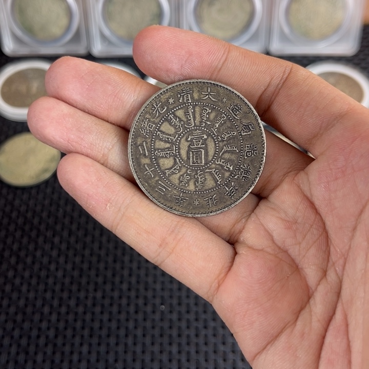 金属大头龙洋船洋工艺品