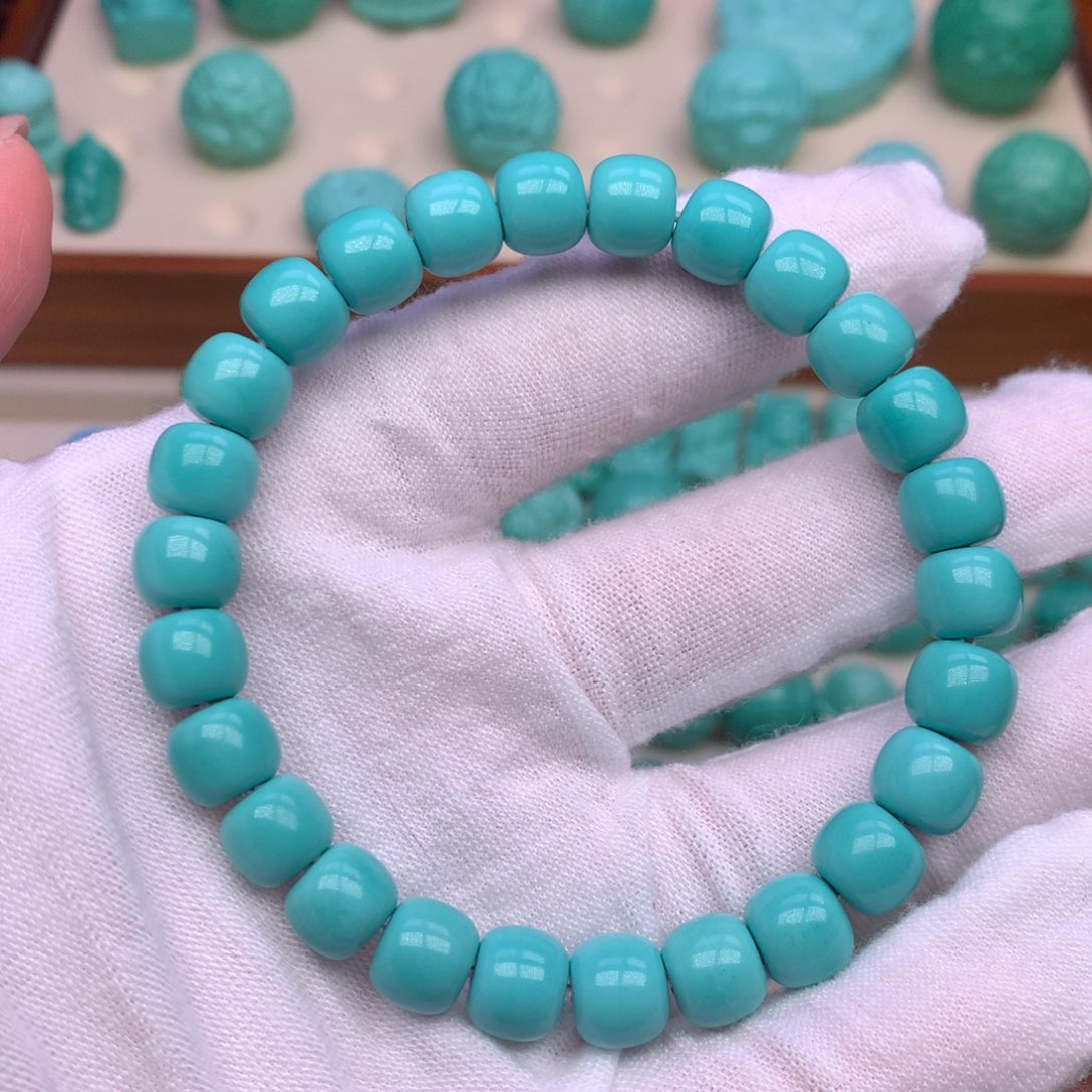 捌***厚原生态散珠配珠老型单圈卡8