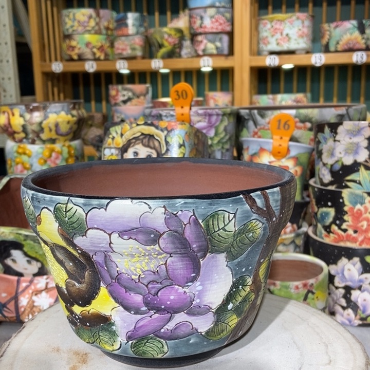红陶景德镇艺术手绘作品展览