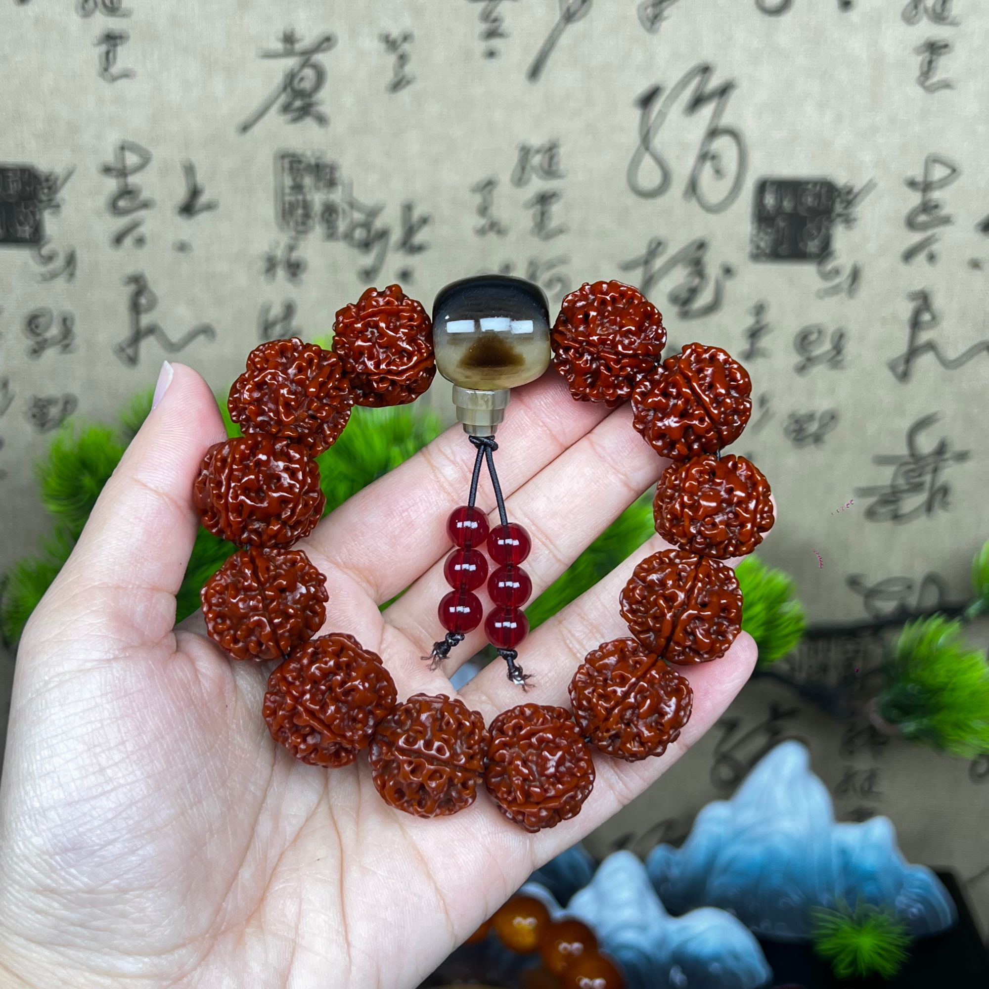 6004  2.0尼泊尔牛津红玉化金刚