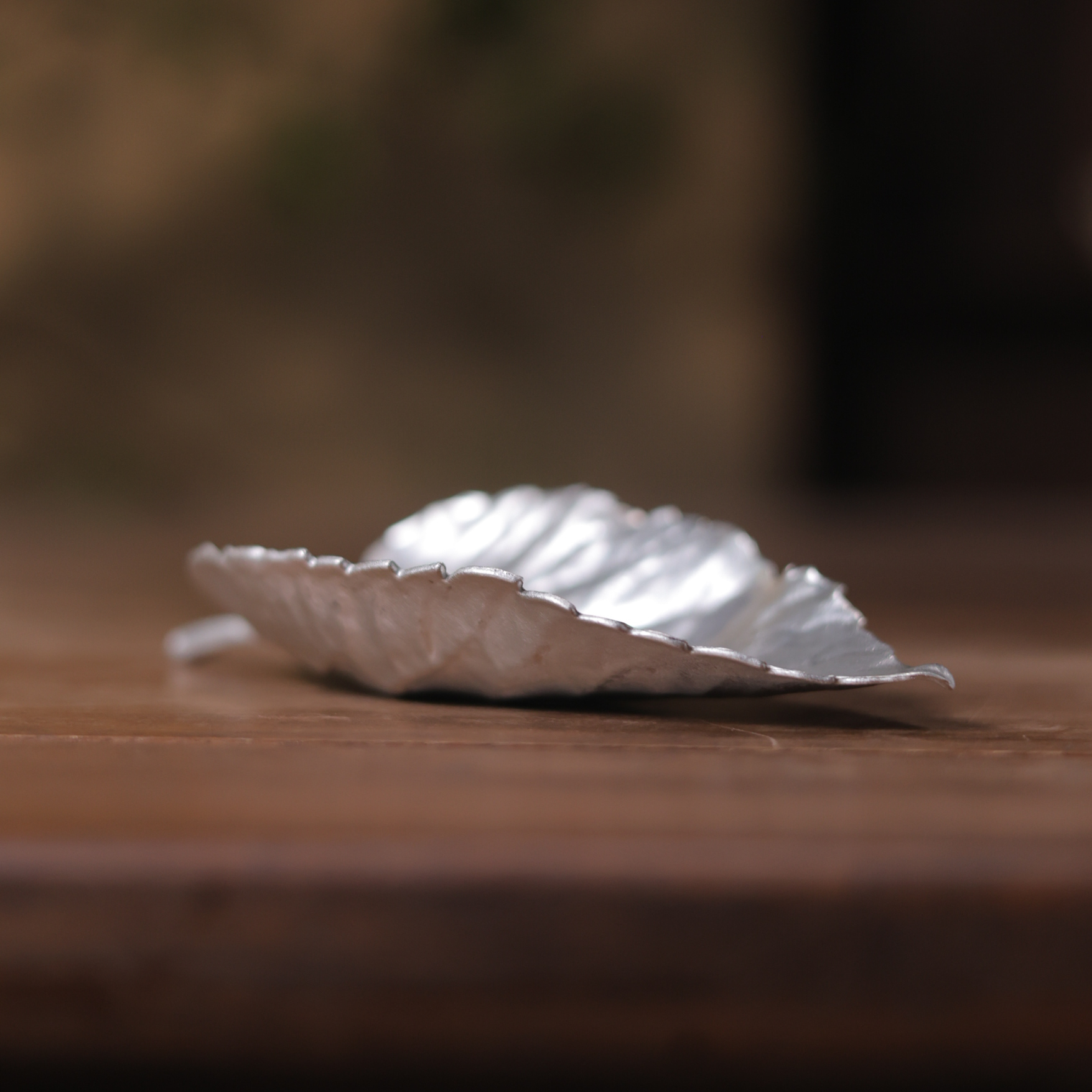 【福器】树叶茶则,带虫子款（古篱S0179）