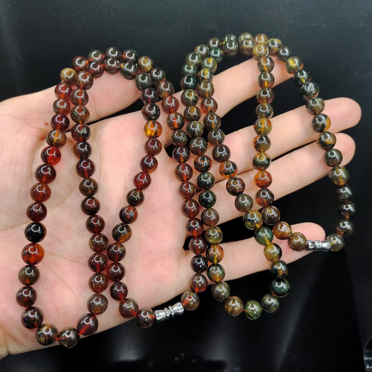 【老三珠宝】琥珀公主链GS【多样性发其一】约7mm+