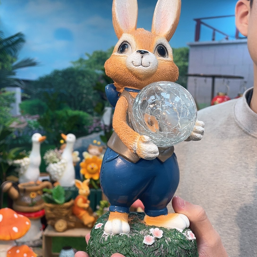 红陶花园庭院摆件