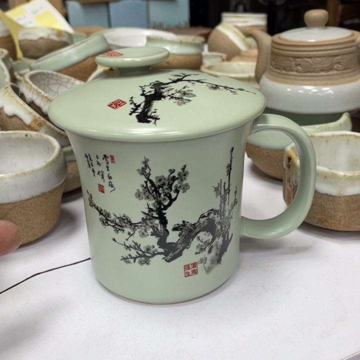 壶茶壶陶瓷茶壶茶杯