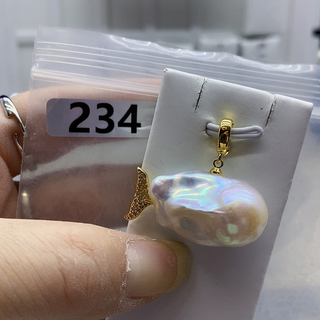 颈饰合金淡水珍珠