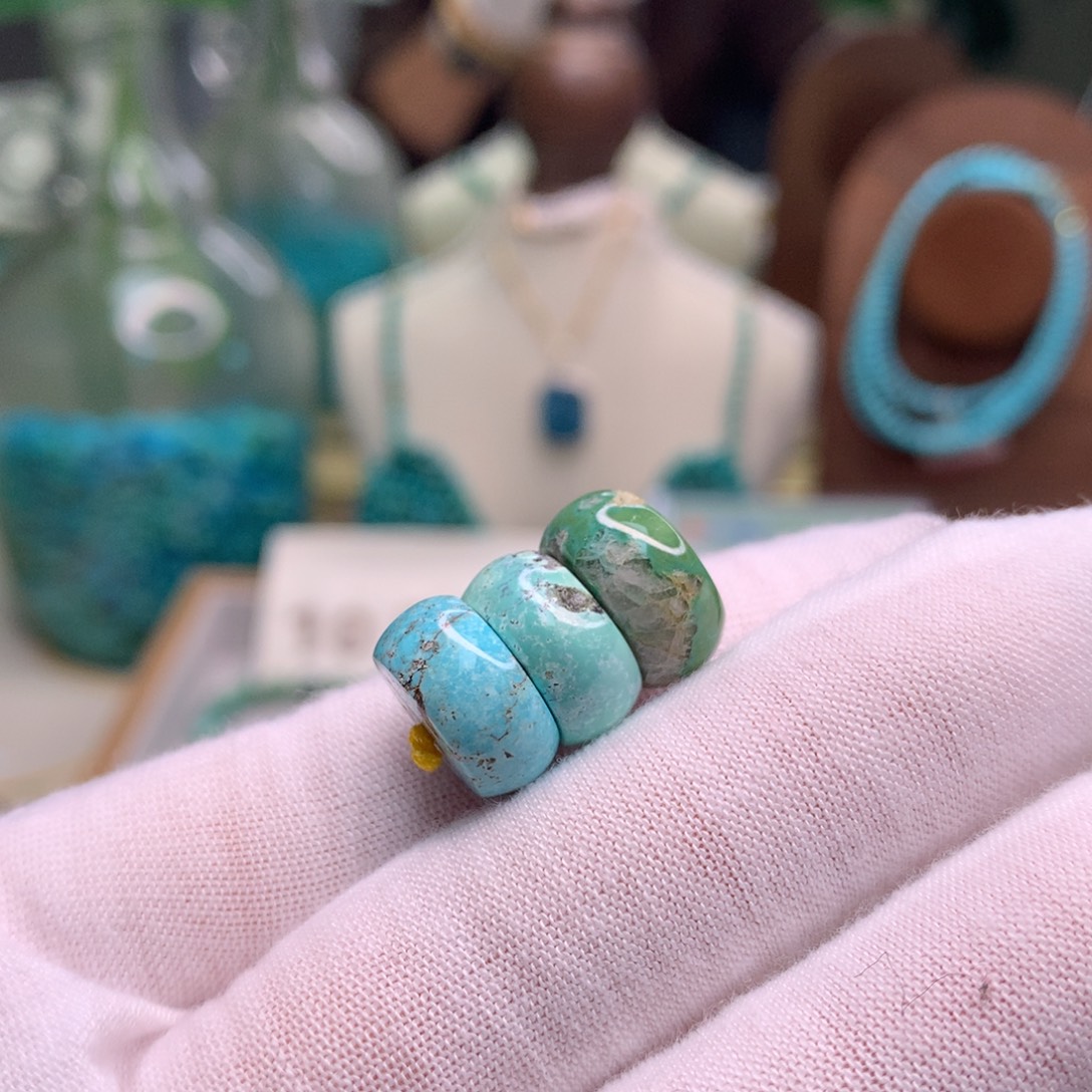 绿松石未镶嵌配饰