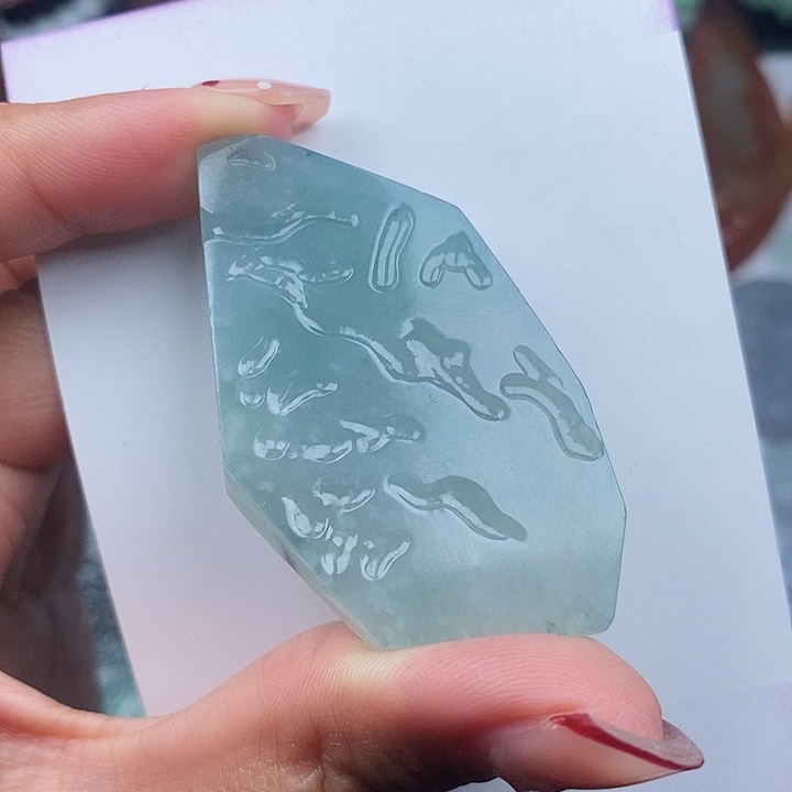 翡翠颈饰未镶嵌?***?天然