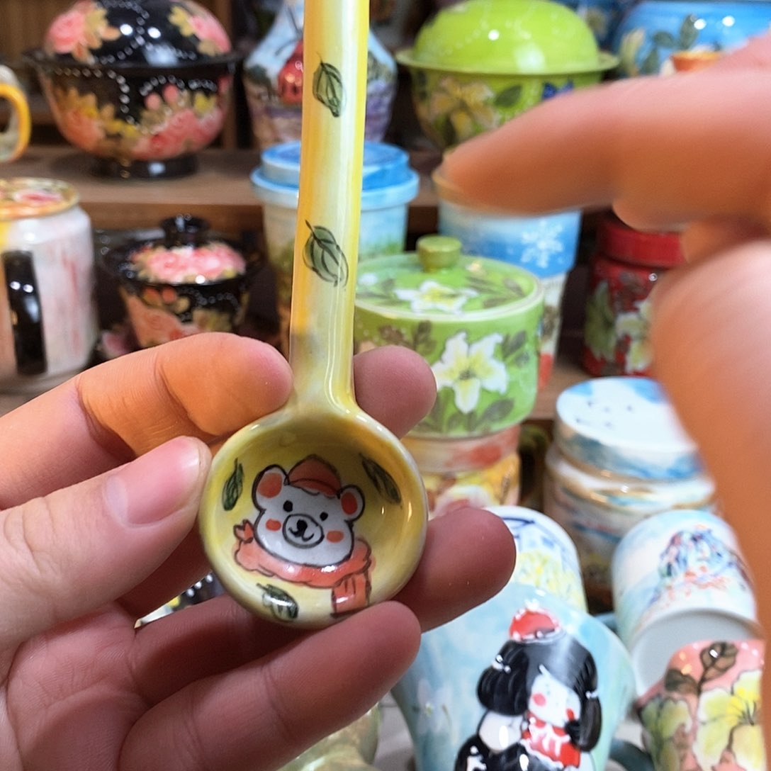 瓷片手绘陶瓷赶紧来入