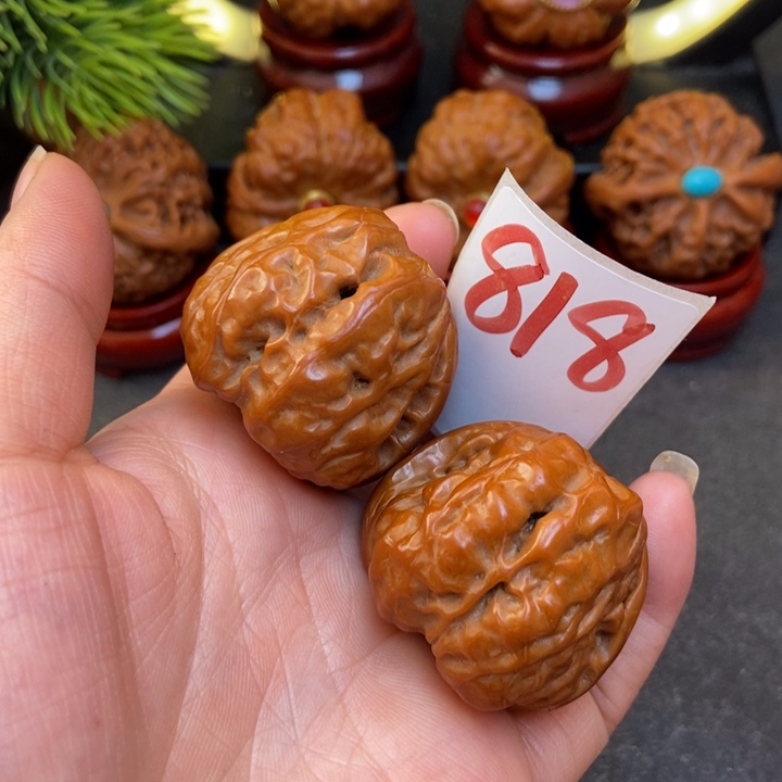 文玩核桃把件36蛤蟆818