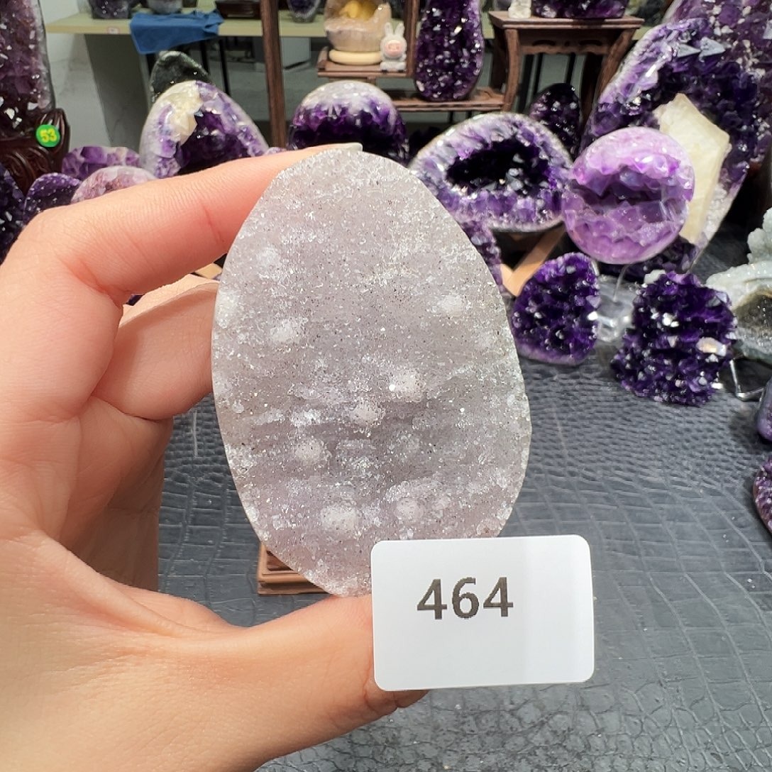 紫晶珠宝半成品未镶嵌