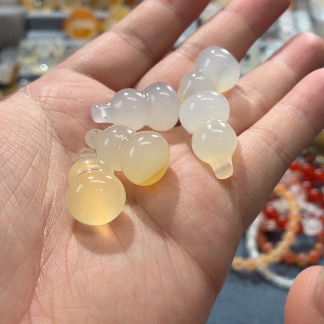 玛瑙/玉髓未镶嵌吊坠(不含链)