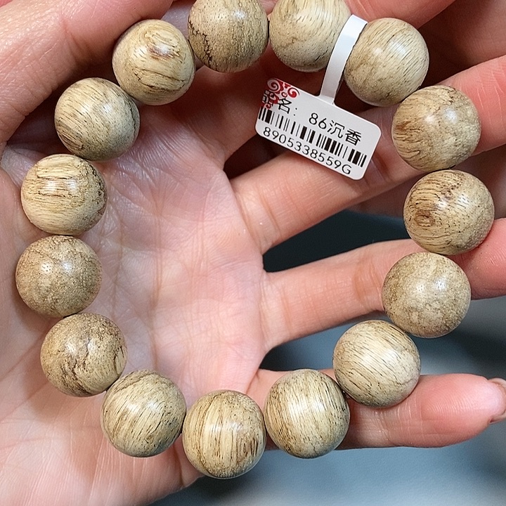 沉香手串天然野沉香达拉干1.5，86