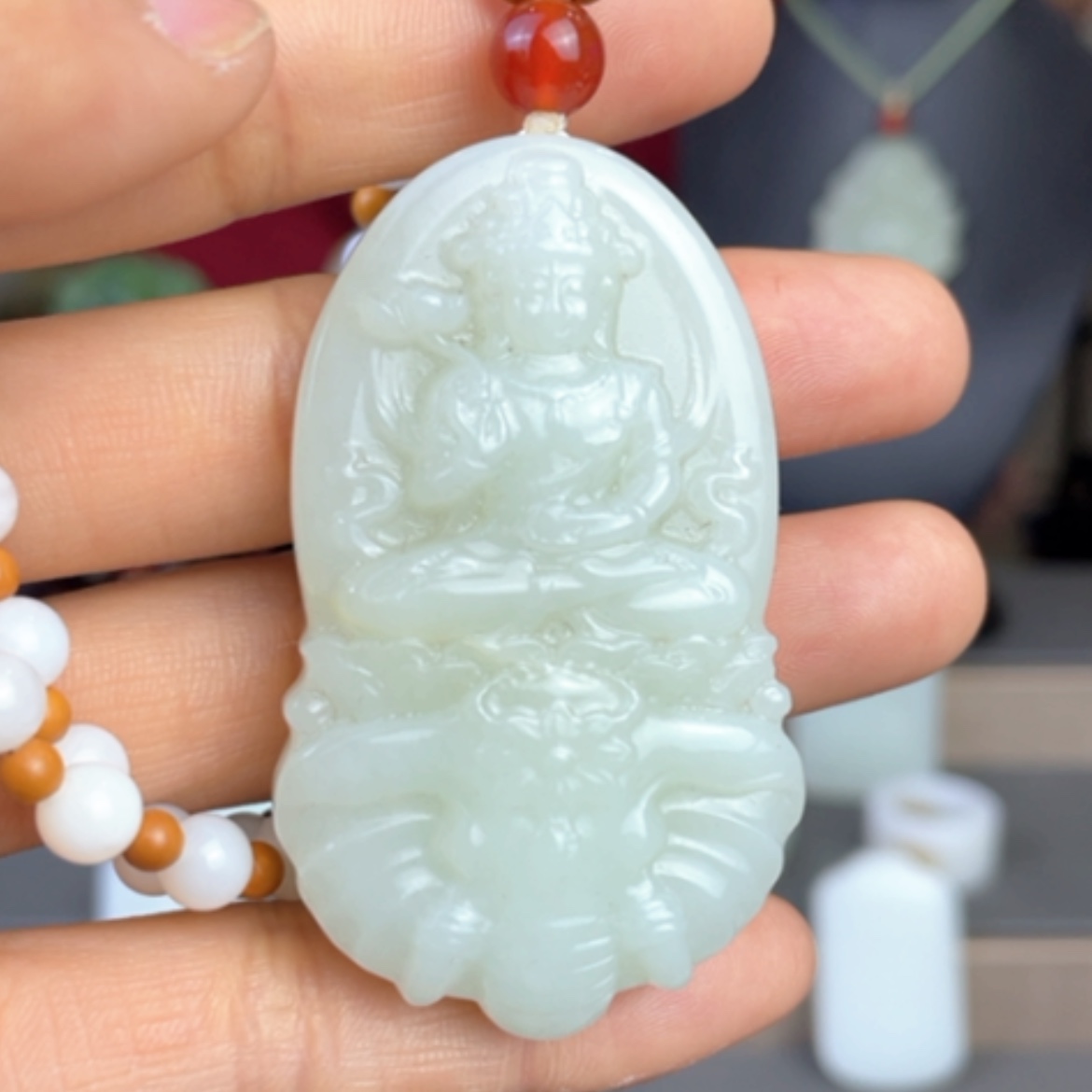 【闪购商品】和田玉颈饰未镶嵌