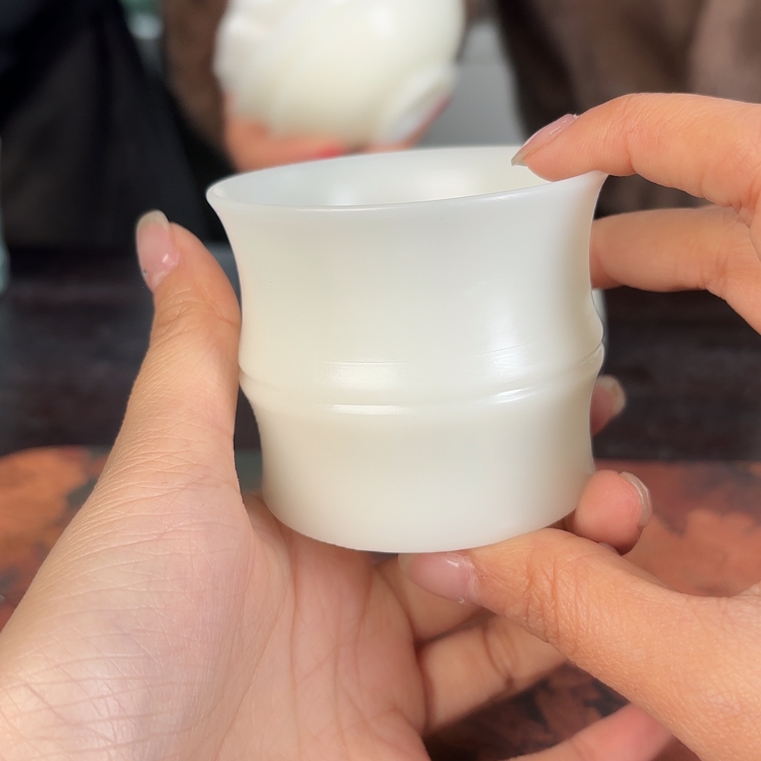 龙泉云间青瓷小米茶器