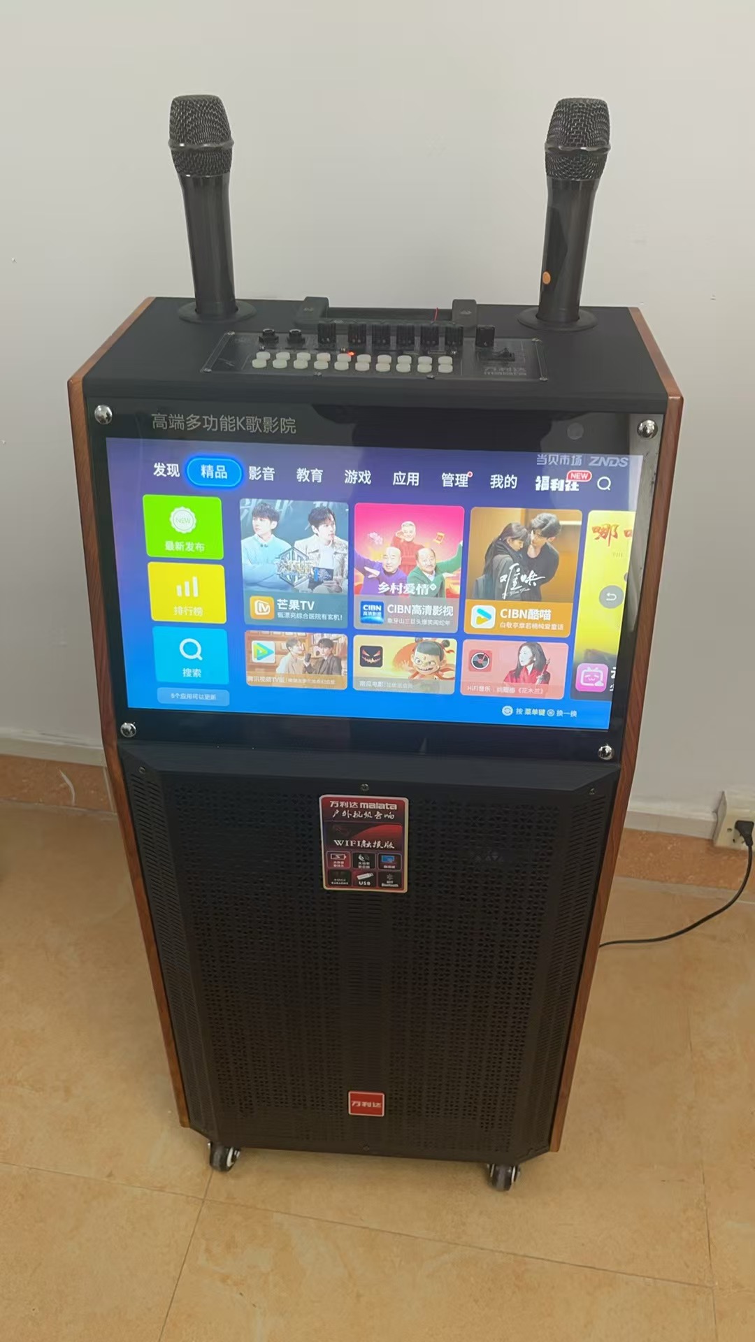 会员到期便宜清货K歌音响 配件齐一体机唱歌电池不质保音响不售后