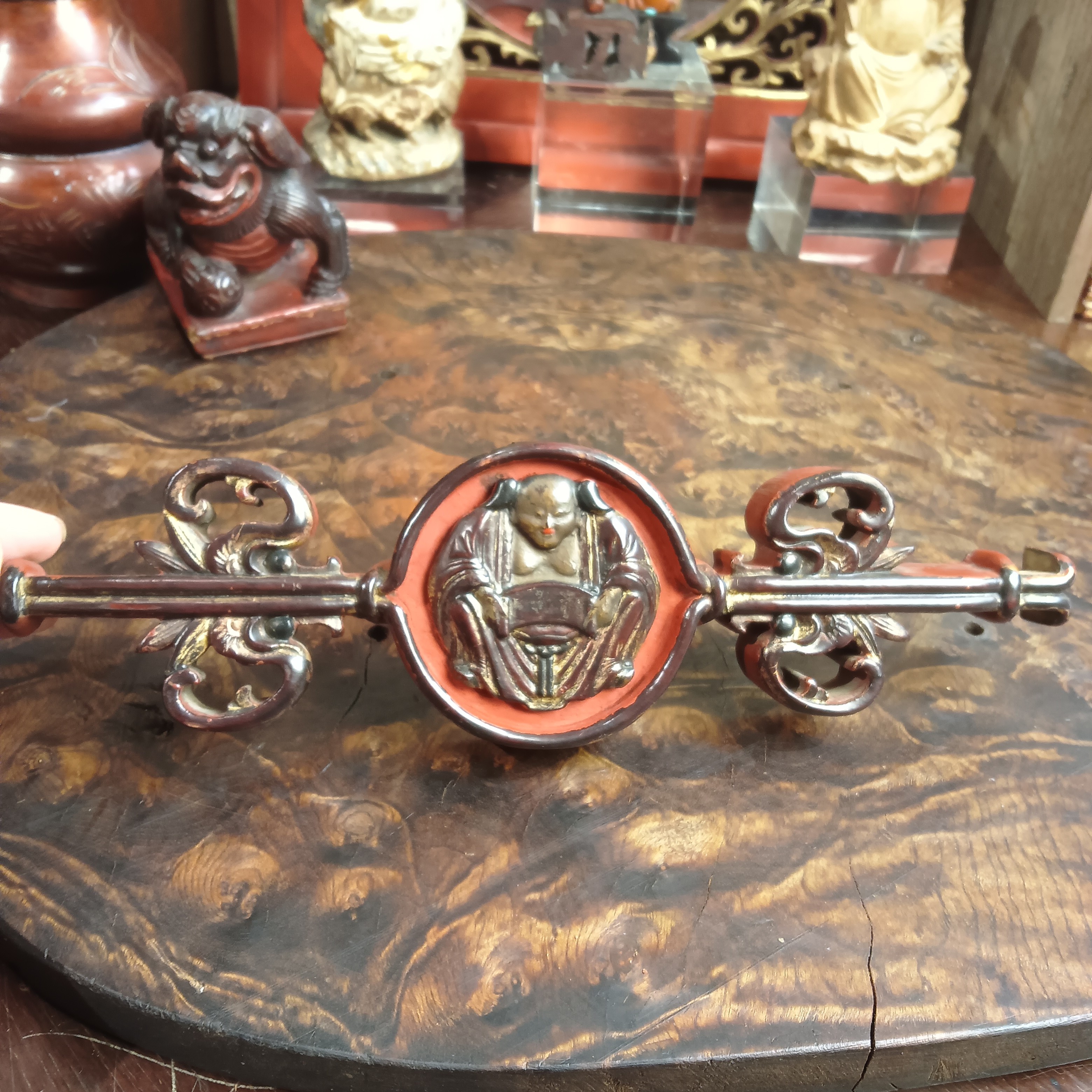 浙江木雕画板摆件