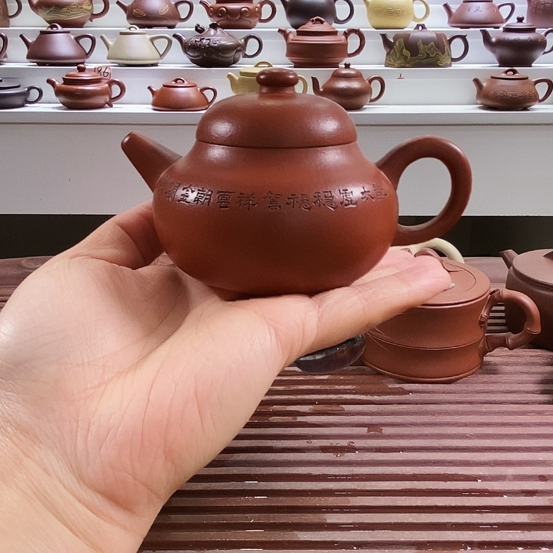 紫砂茶壶1****、原矿紫砂工艺