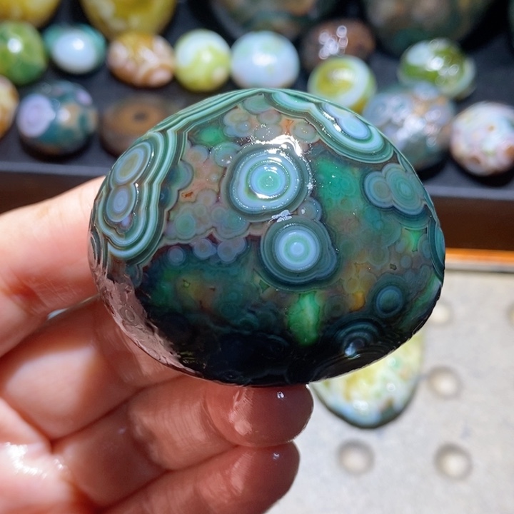 未镶嵌玛瑙/玉髓珠宝半成品125