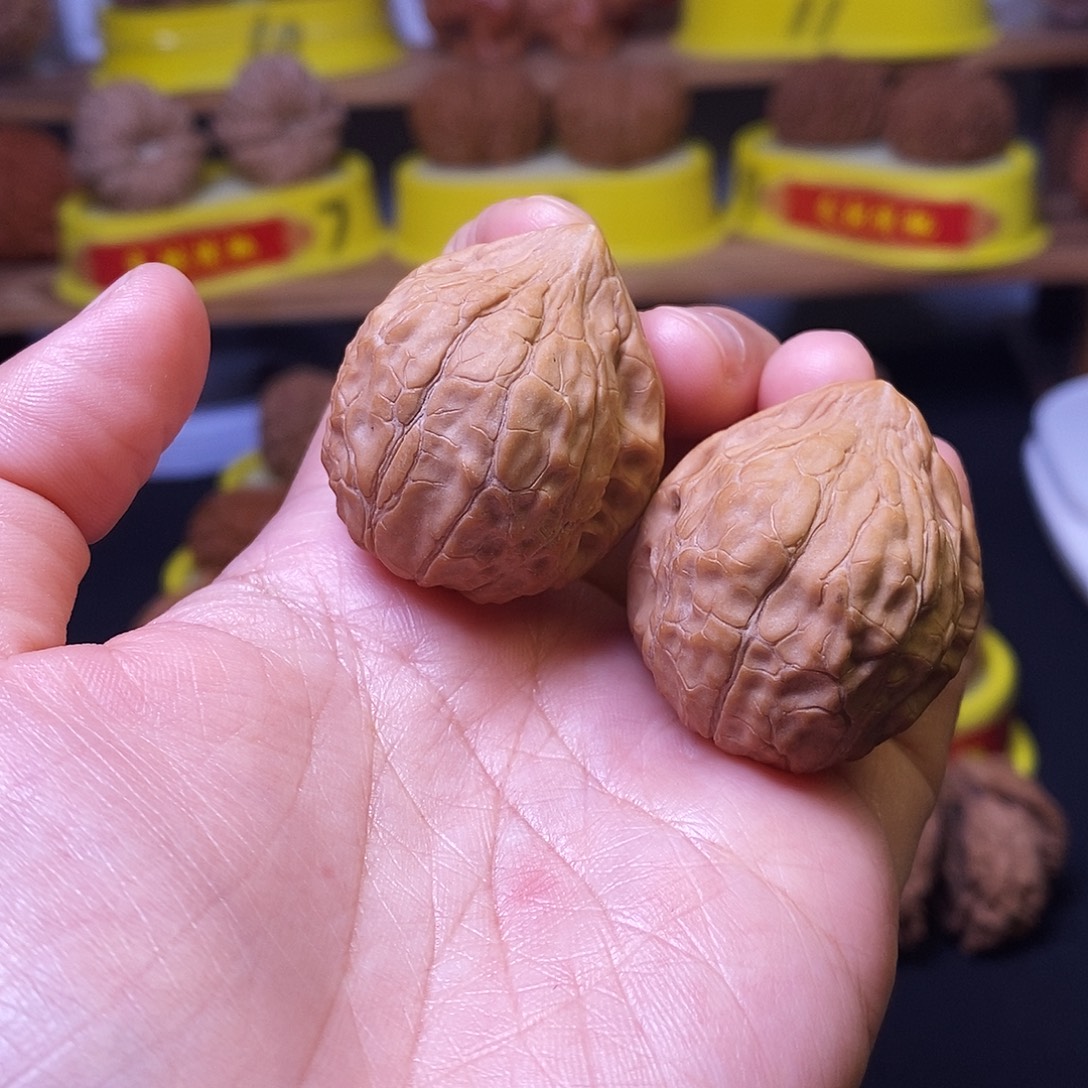 文玩核桃把件龟甲纹