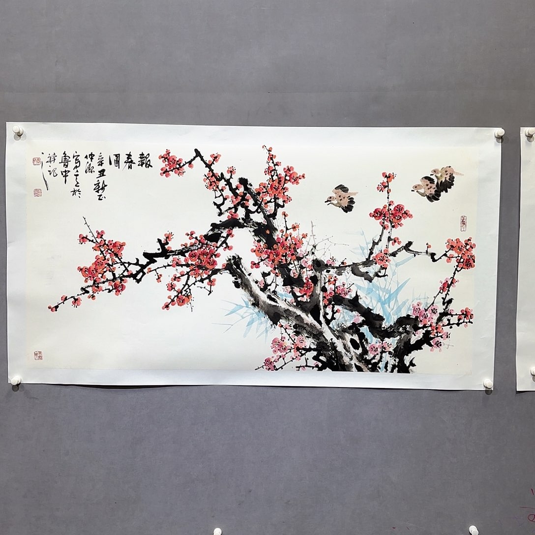 国画国画纯手绘作品请放心去藏