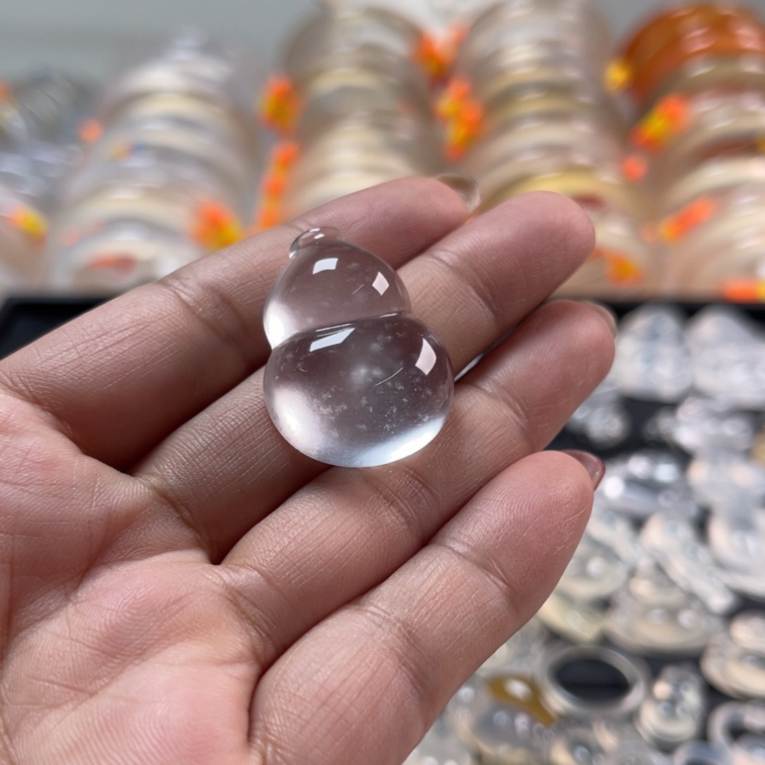 石英质玉颈饰银S925镶嵌随*