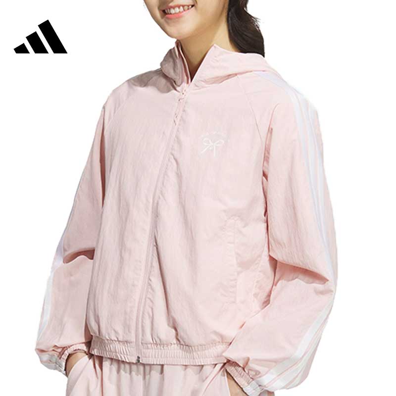 【法雅体育】adidas阿迪达斯春季女子运动休闲夹克外套JY7592
