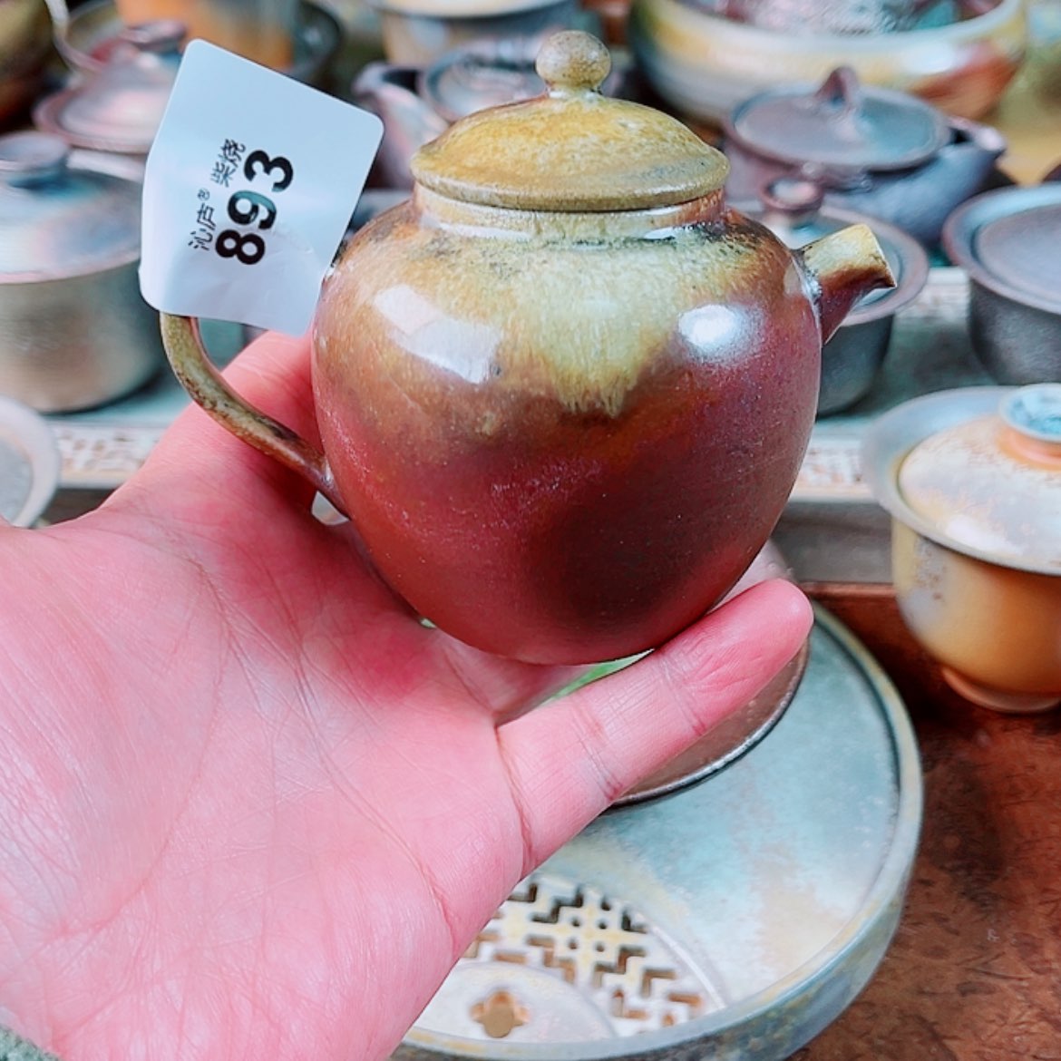 【闪购商品】沁庐柴窑古法柴烧手工茶具