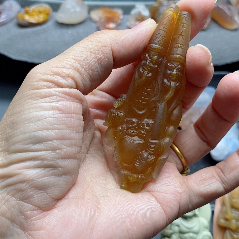 【闪购商品】未镶嵌吊坠定制玛瑙