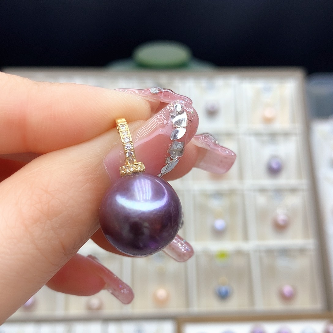 淡水珍珠颈饰合金